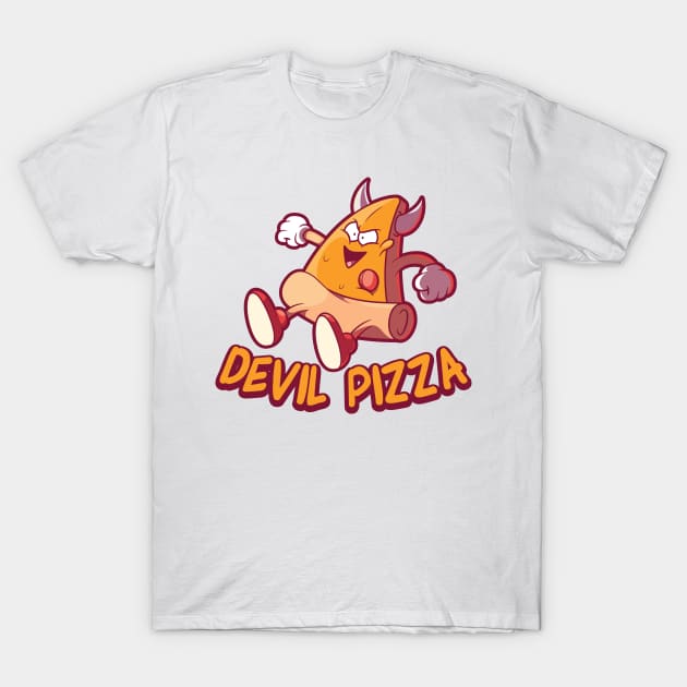 Devil Pizza! T-Shirt by pedrorsfernandes